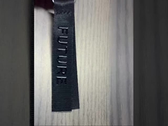 Merek pakaian persegi panjang Patch Garment Trim Dan Aksesoris Pencetakan warna penuh