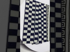 Label Pakaian Profesional dengan Tag Pakaian Khusus Logo Woven dan CDR Artwork File