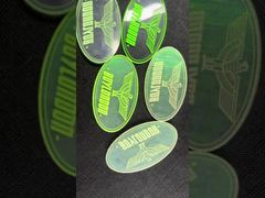 TPU Technology Heat Transfer Clothing Labels for Pet Size mm Custom Design