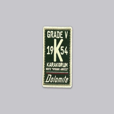 Bulk Patch Garment Custom Sew On Labels Untuk Aksesoris Pakaian