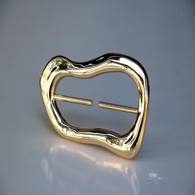 Tas Electroforming yang disesuaikan membuat aksesoris alat emas untuk pakaian