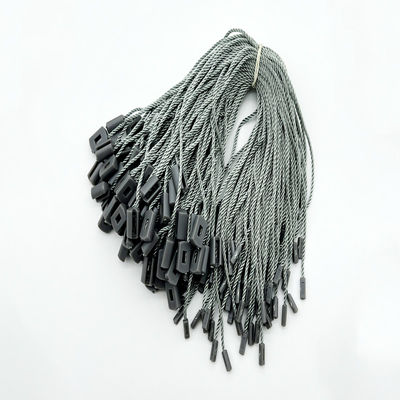 Gray POM Plastic Nylon Tag Fasteners Attacher Untuk Hang Tag
