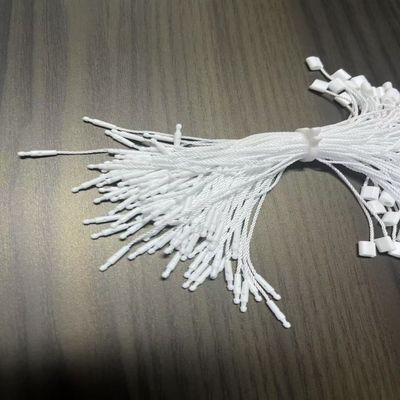 Pakaian Putih Polyester Keamanan Loop Plastik Tag Fastener Universal