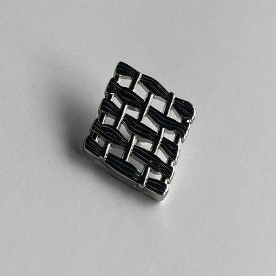 OEM persegi panjang Packing Garment Metal Aksesoris Pakaian Dekorasi