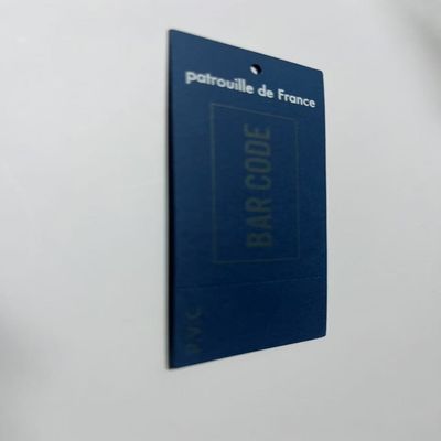 Custom Made Apparel Pakaian Hang Tag Aksesoris Die Cut Printing 300gsm