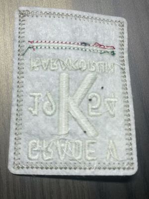 Bulk Patch Garment Custom Sew On Labels Untuk Aksesoris Pakaian