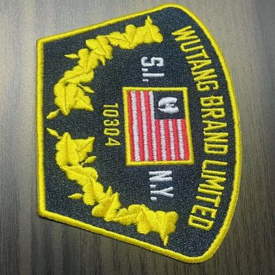 Baju Baju Polyester Patch Trims Aksesoris Tahan Air Mata