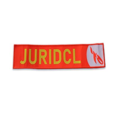 Self Adhesive Cotton Custom Embroidered Label Untuk Pakaian Hem