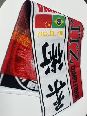 Custom Sewing On Woven Clothing Label Tag Maker Untuk Kain