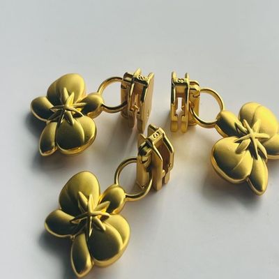 Zinc Alloy Handbag Making Supplies Hardware Gold Metal Baggage Racks