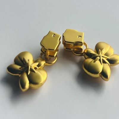 Zinc Alloy Handbag Making Supplies Hardware Gold Metal Baggage Racks