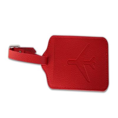 Tas Tas Merah Membuat Aksesoris Kulit Gantung Tag Pribadi