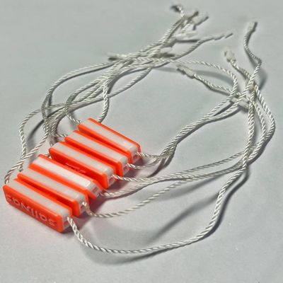 Fleksibel Nylon Tag Fasteners tahan panas untuk toko ritel