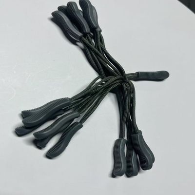 Custom Plastic Cord Zipper Puller Merchandise String Sealing Rope tugas berat
