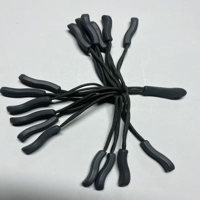 Custom Plastic Cord Zipper Puller Merchandise String Sealing Rope tugas berat