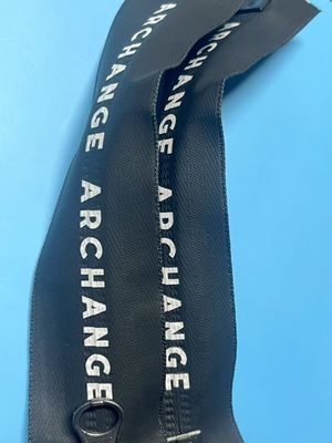 Eco Friendly Kain Hitam Cord Zipper Puller String Dalam Bulk