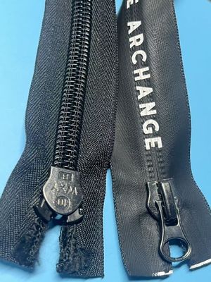Eco Friendly Kain Hitam Cord Zipper Puller String Dalam Bulk