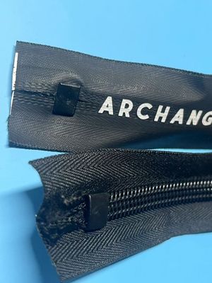 Eco Friendly Kain Hitam Cord Zipper Puller String Dalam Bulk