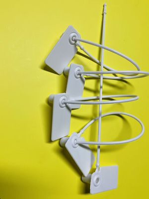 Label Pakaian Plastik Pakaian Tag Keamanan Anti Pencurian OEM