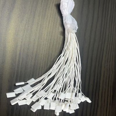 Perekat Tag Plastik Hang Loop Individual Untuk Barang Mode Dan Aksesoris Bagasi Pakaian Tag Fasteners