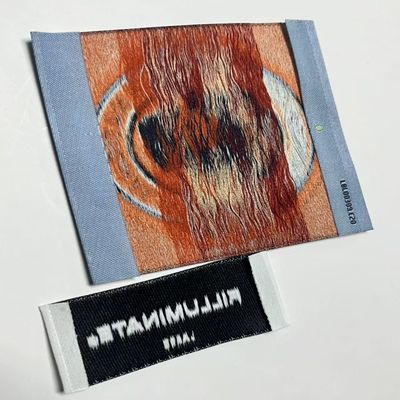 Grosir Pakaian Kain Label Pakaian Jahit Pada Tag Dengan Potongan Ultrasonik