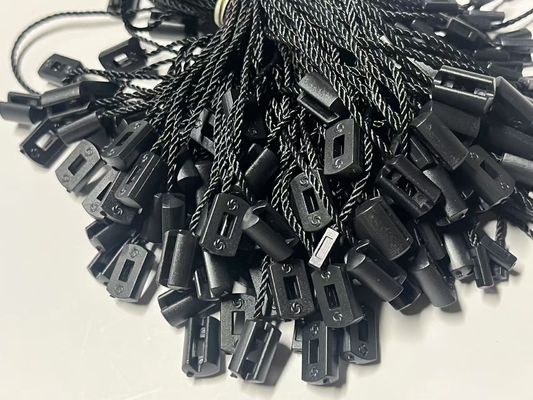 OEM Tas Bagasi Gantung Tag Kunci String Harga Tag Fasteners Hitam