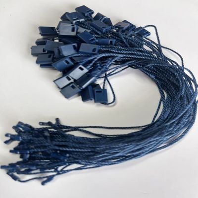 Ringan Keamanan Loop Plastik Tag Fastener Untuk Toko Ritel Biru Hitam