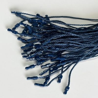 Ringan Keamanan Loop Plastik Tag Fastener Untuk Toko Ritel Biru Hitam