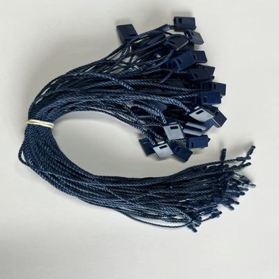 Ringan Keamanan Loop Plastik Tag Fastener Untuk Toko Ritel Biru Hitam