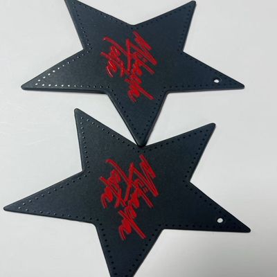 Komersial Swing Garment Pakaian Gantung Tag Star Desain Untuk Kebaikan Partai