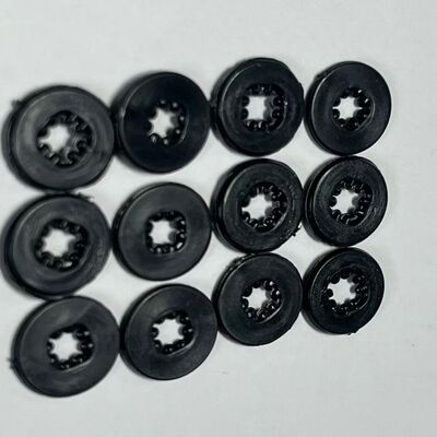 Rectangle Garment Security Tag Designed for Anti-theft Protection in Supermarkets and Retail Clothing Outlets