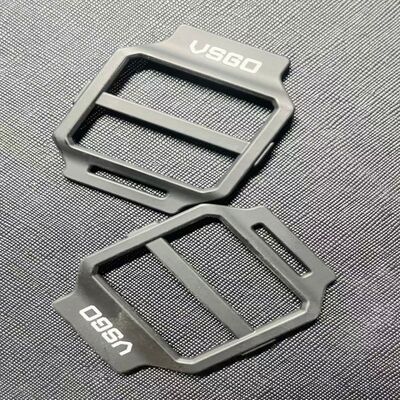 Die-casting Polishing Plating Finish Bag Making Accessories Zipper Closure Parts for Durable and Stylish Bag Production