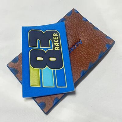 Durable Jeans Leather Label Black Sew On Closure Type Perfect for Apparel Accessories and Garment Decoration