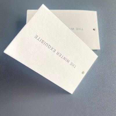 Round Plastic Clothing Hang Tag Fits Most Standard Tags Durable Label for Garments Apparel and Retail Branding Solutions