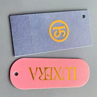 Snap Lock Clothing Hang Tag Easy To Hanging Tags Offering Practical Garment Identification And Retail Presentation