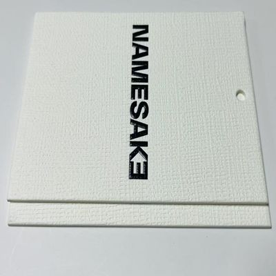 Tulis Pakaian Pakaian Gantung Tag 280gsm Bristol Board Untuk Ritel