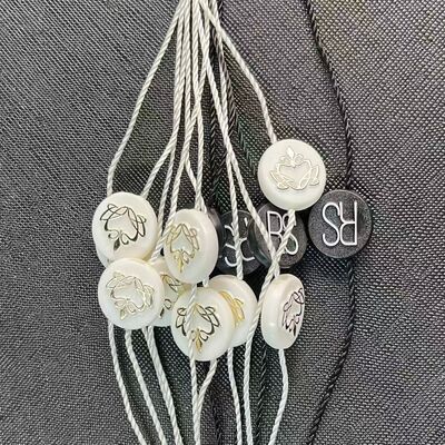 Pengait Tag Gantung Plastik Sekitar 10 Inci Cocok untuk Tas Terbuat dari Tekstur Plastik Tahan Lama Memastikan Pemasangan