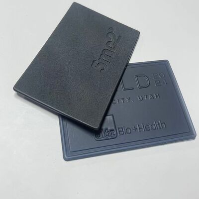 Label Kulit Kustom Persegi Panjang, label kulit yang sempurna untuk label pakaian, tag aksesori, dan branding merchandise kustom