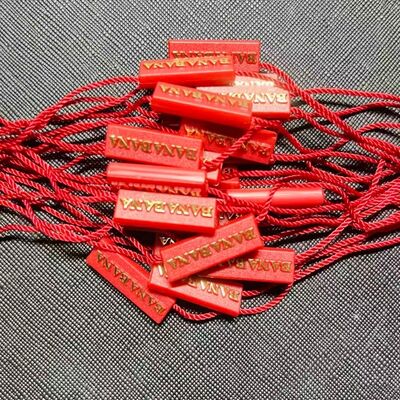 Bersihkan Dengan Kain Lembut Pengencang Tag Plastik Unik Dan Menarik Diameter 0,2 Inci Ideal Untuk Tag Dan Label Ritel
