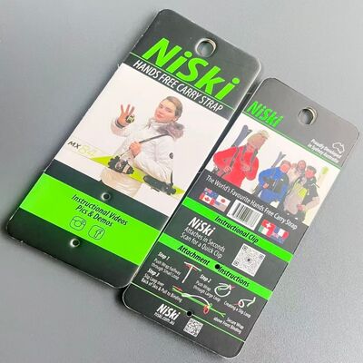 15 Hang Tag Snap Lock Custom Clothing Hang Tags Lightweight Hanging Tags untuk Label Pakaian dan Aksesoris Pakaian