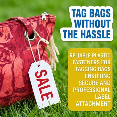 Perekat Tag Nylon Tahan Cuaca Untuk Pakaian Harga Tagging dan Label