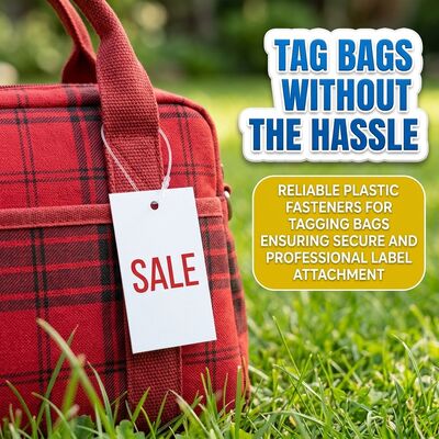 Airproof Dipaku Nylon Pakaian Tag Fasteners Snap Lock Pin Loop